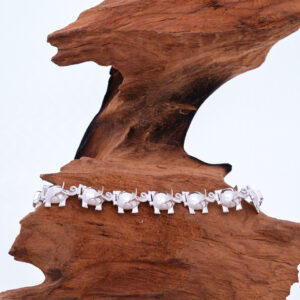 Taste of Africa Collection- Elephant silver Bracelet